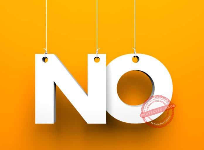 how to say no in business