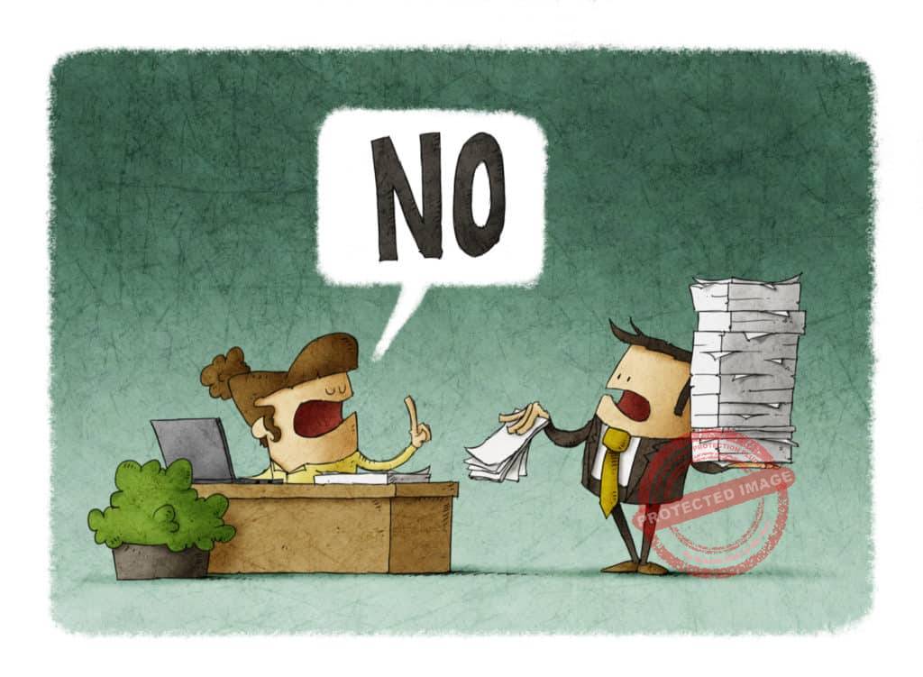 professional ways to say no in business