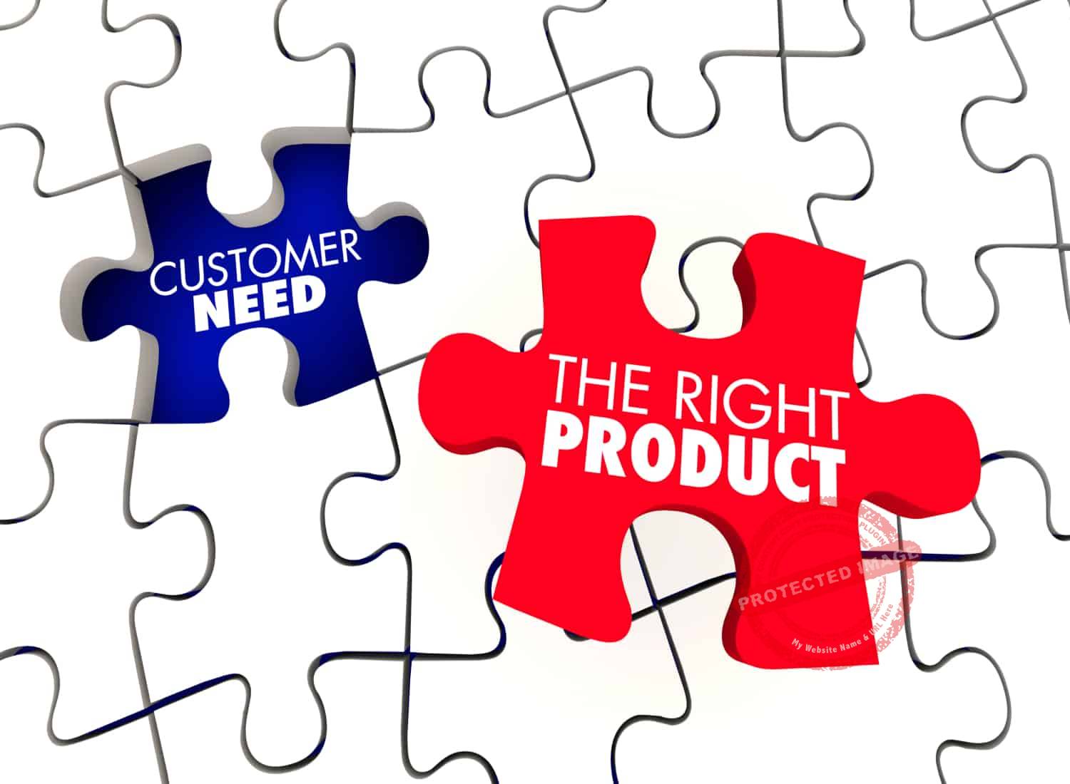 Customer needs. Пазлы безопасность. Products and customers. Right product. Right customer