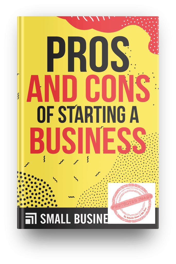 pros and cons of starting a business