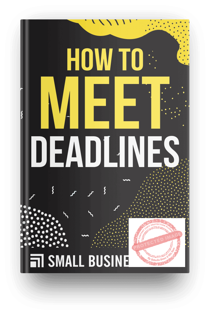 how to meet deadlines