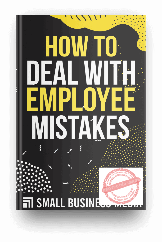 How to deal with employee mistakes