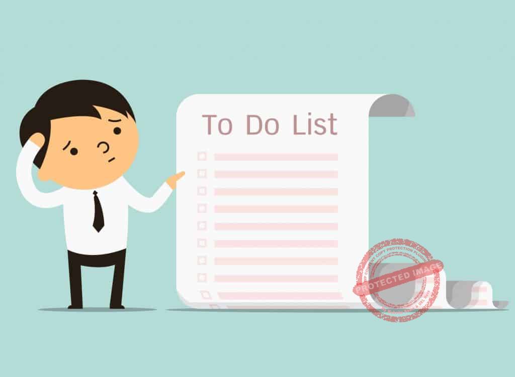 How to make productive to do list