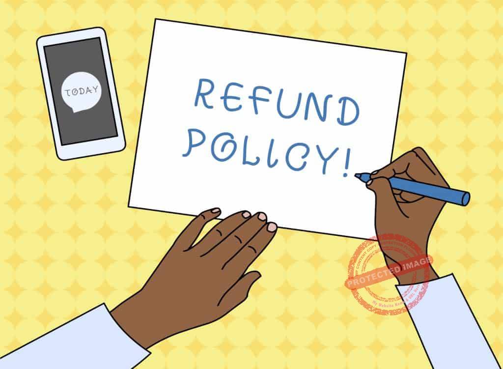 return and refund policy