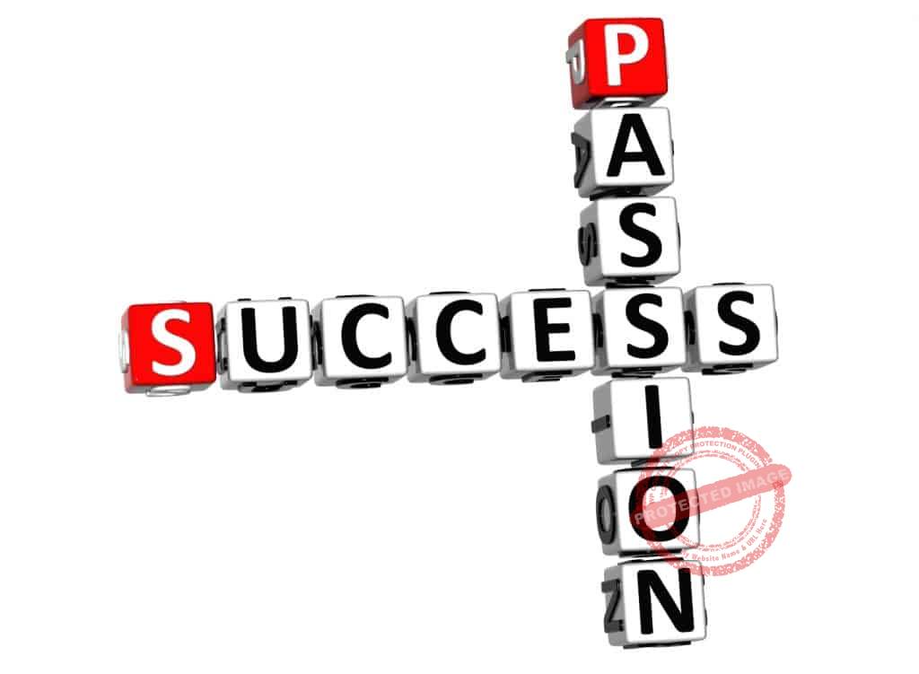 How does passion lead to success in business