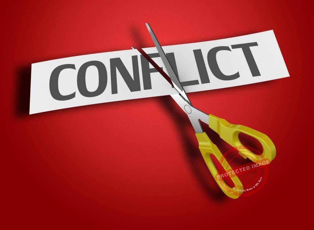 how can a business resolve conflicts?