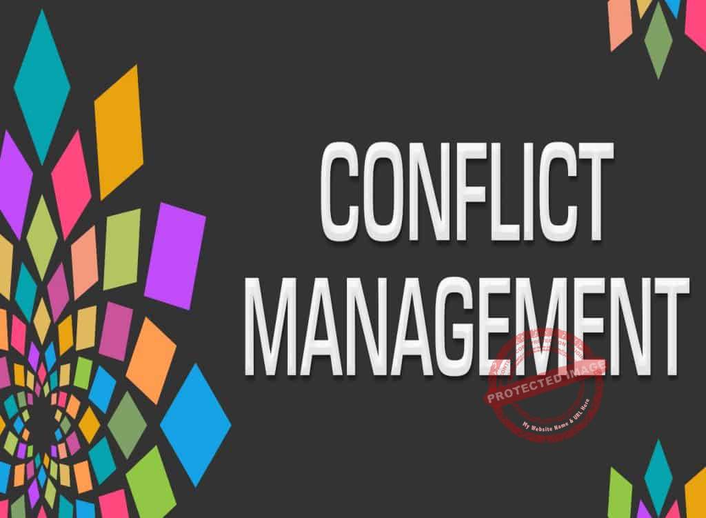 the ground rules for conflict resolution